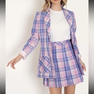 Plaid Doll Blazer